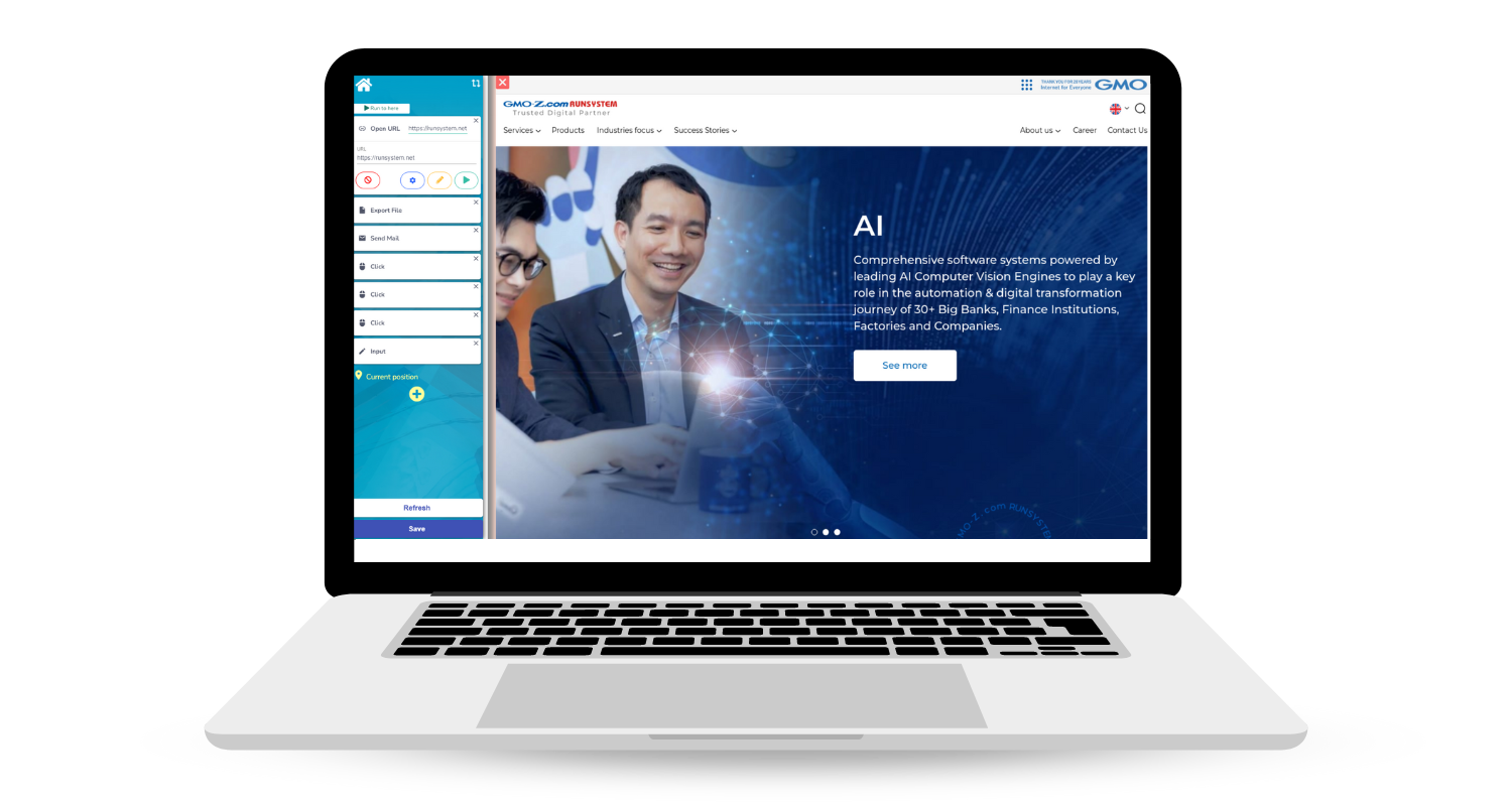 Smart RPAダッシュボード画面