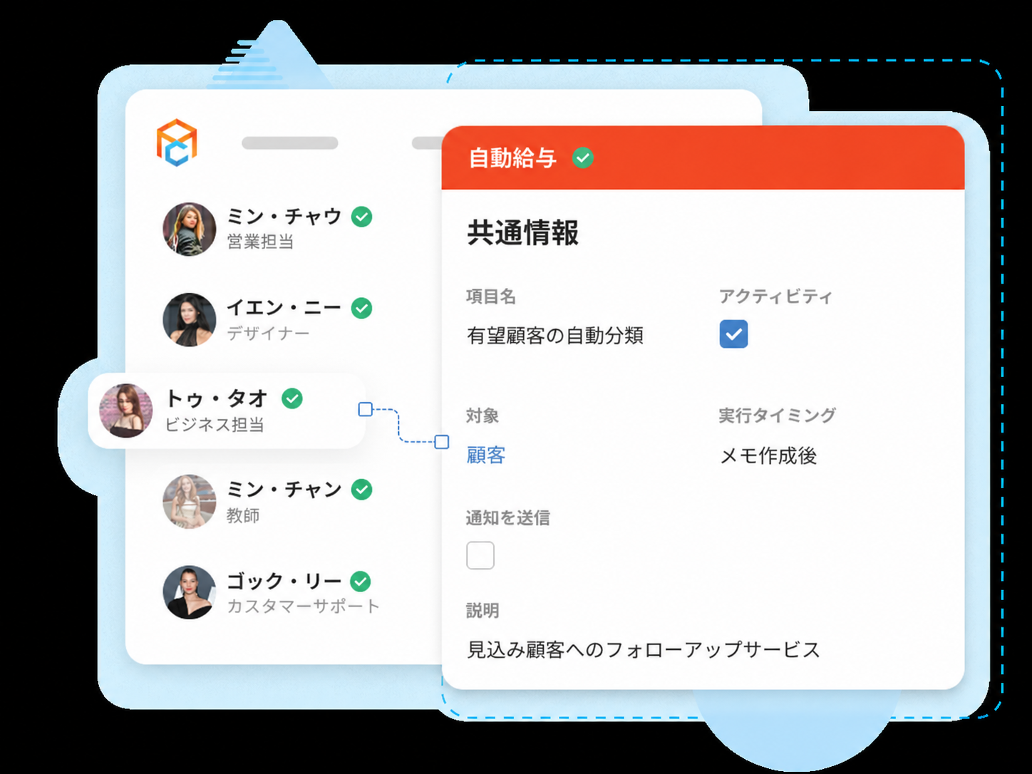 AI セグメンテーション