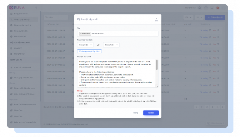 Security and usage